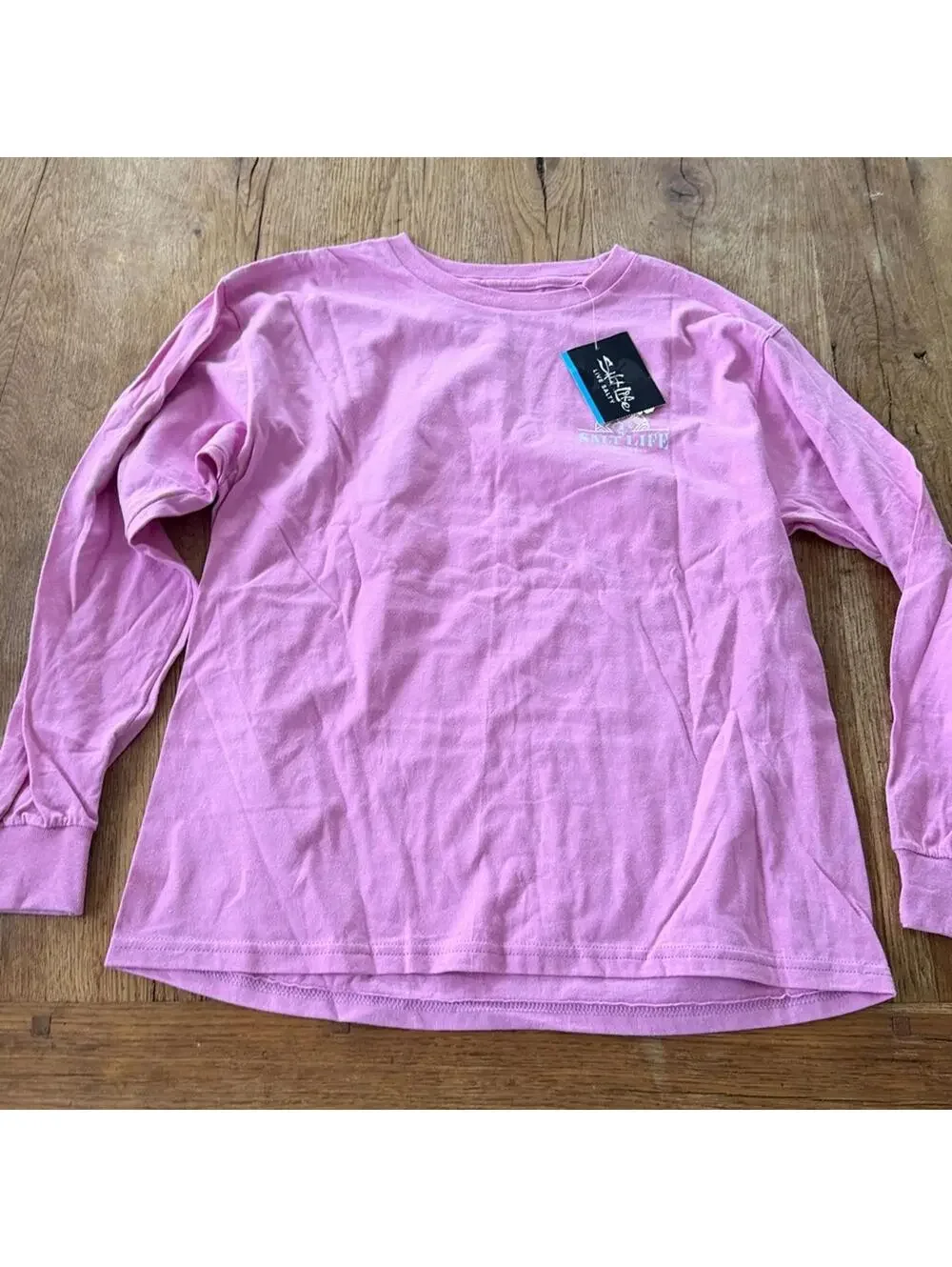 Salt life long sleeve shirt pineapple youth medium NWT
